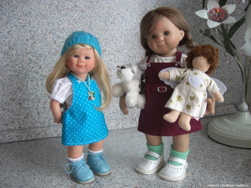 Улыбаемся и машем — Куклы Rosemarie Anna Muller (Мюллер): Вихтели (Wichtel)