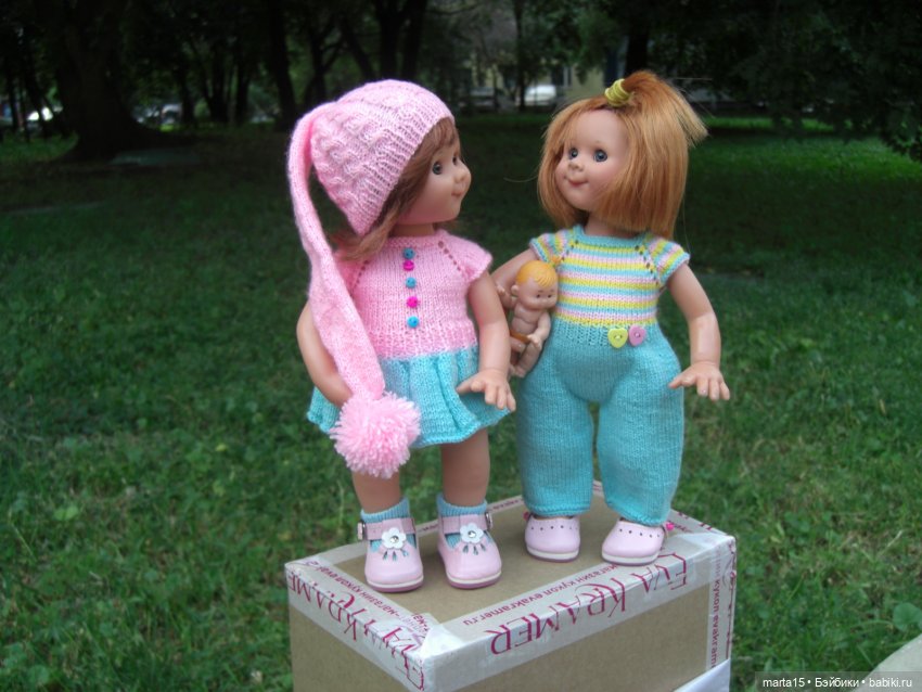 Улыбаемся и машем — Куклы Rosemarie Anna Muller (Мюллер): Вихтели (Wichtel)