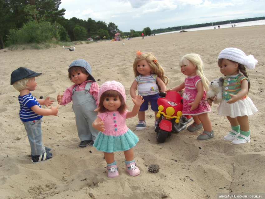Улыбаемся и машем — Куклы Rosemarie Anna Muller (Мюллер): Вихтели (Wichtel)