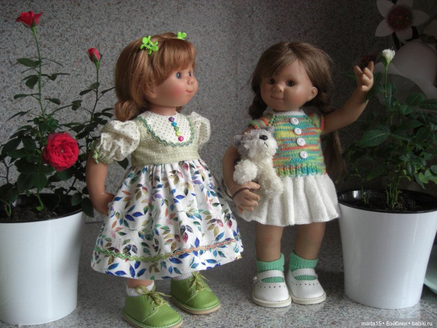 Улыбаемся и машем — Куклы Rosemarie Anna Muller (Мюллер): Вихтели (Wichtel)
