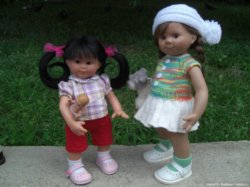 Улыбаемся и машем — Куклы Rosemarie Anna Muller (Мюллер): Вихтели (Wichtel)