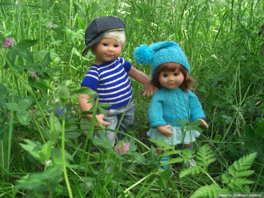 Улыбаемся и машем — Куклы Rosemarie Anna Muller (Мюллер): Вихтели (Wichtel)