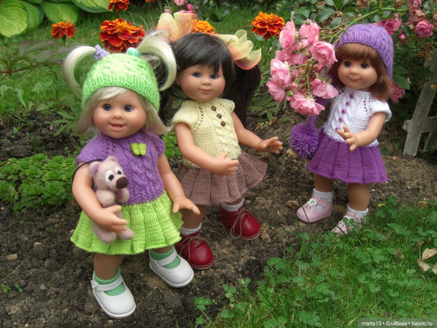 Улыбаемся и машем — Куклы Rosemarie Anna Muller (Мюллер): Вихтели (Wichtel)