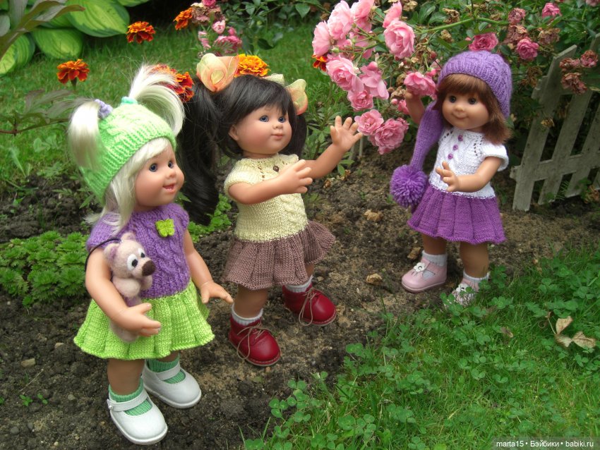 Улыбаемся и машем — Куклы Rosemarie Anna Muller (Мюллер): Вихтели (Wichtel)