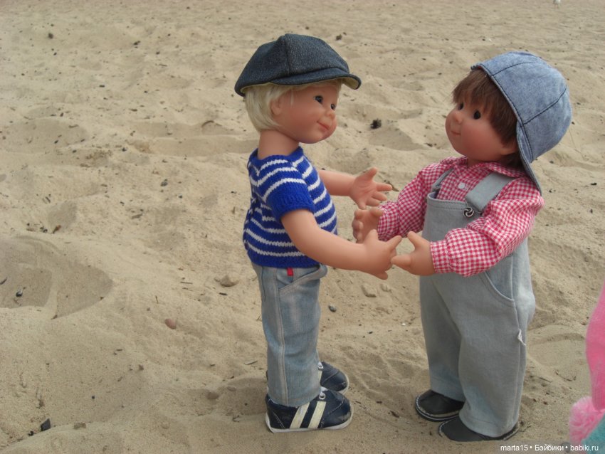 Улыбаемся и машем — Куклы Rosemarie Anna Muller (Мюллер): Вихтели (Wichtel)