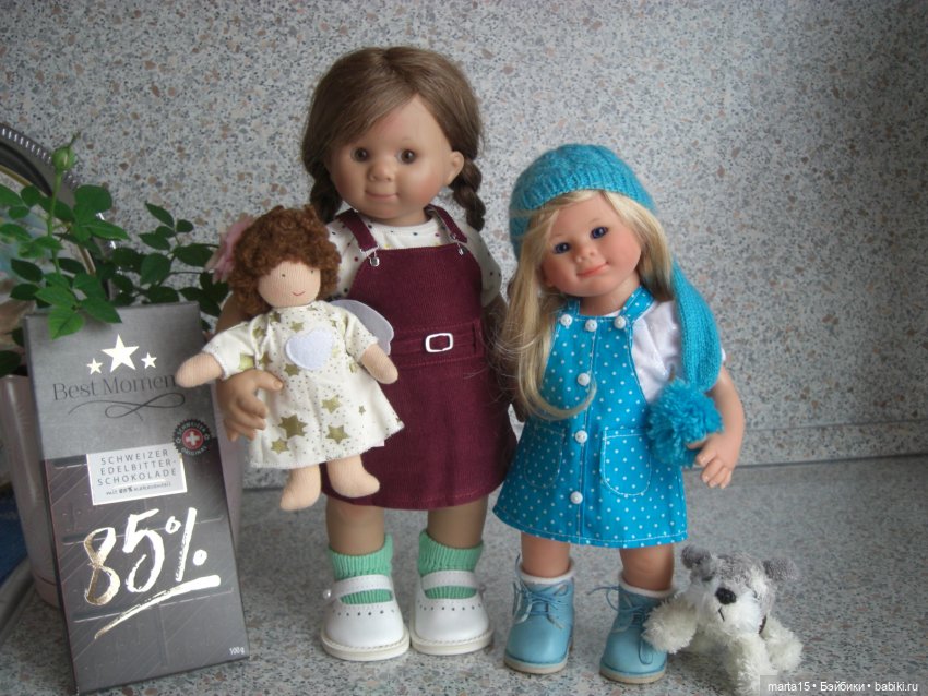 Улыбаемся и машем — Куклы Rosemarie Anna Muller (Мюллер): Вихтели (Wichtel)