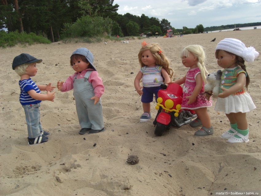 Улыбаемся и машем — Куклы Rosemarie Anna Muller (Мюллер): Вихтели (Wichtel)