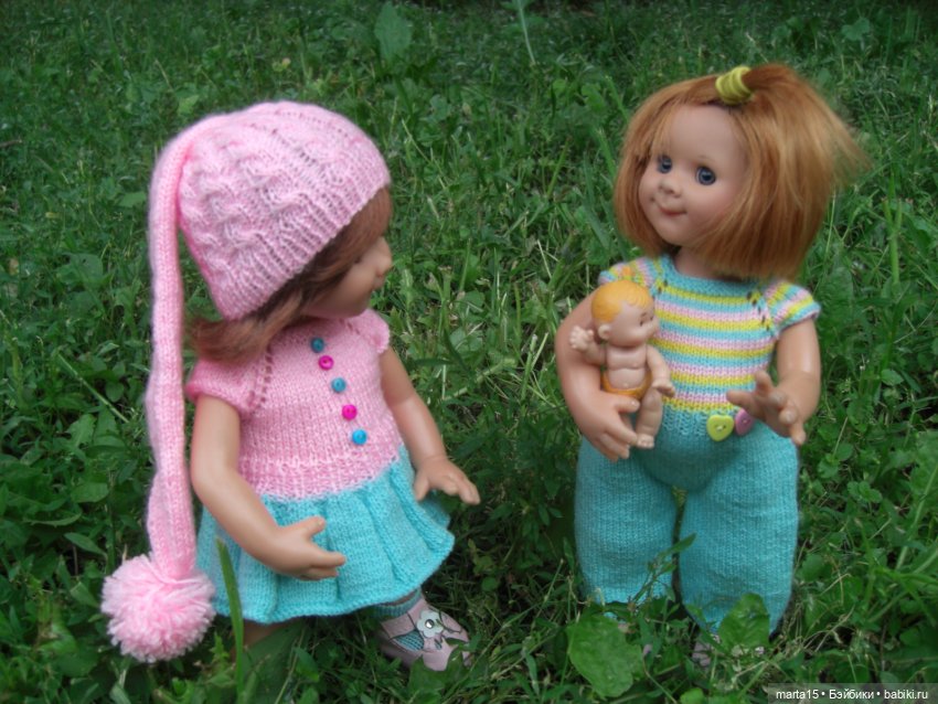 Улыбаемся и машем — Куклы Rosemarie Anna Muller (Мюллер): Вихтели (Wichtel)
