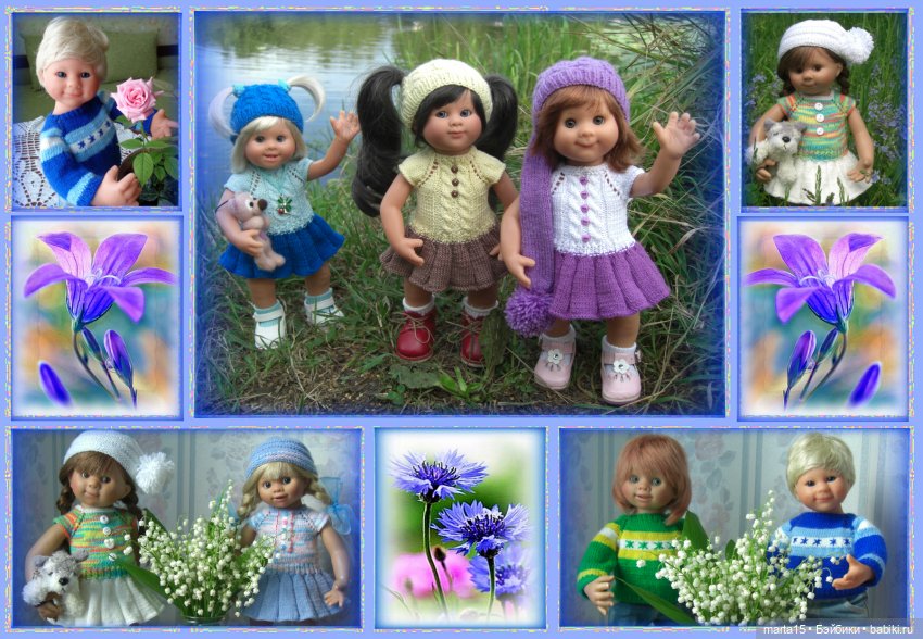 Улыбаемся и машем — Куклы Rosemarie Anna Muller (Мюллер): Вихтели (Wichtel)