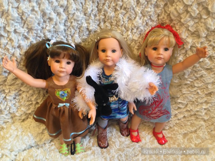 Новые платьица для любимых куколок Gotz (фото 5)