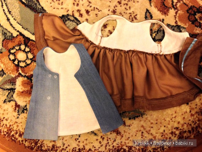 Новые платьица для любимых куколок Gotz (фото 3)