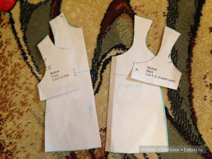 Новые платьица для любимых куколок Gotz (фото 4)