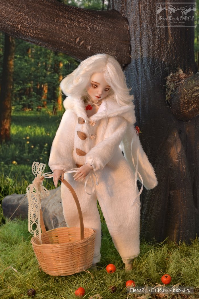 Осеннее настроение. Авторская шарнирная кукла (фото 4)