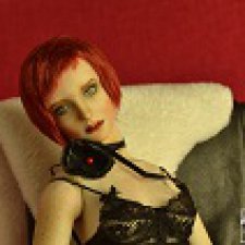 Шарнирная кукла Аспид. Девушка-ассасин от SweetTouchDoll