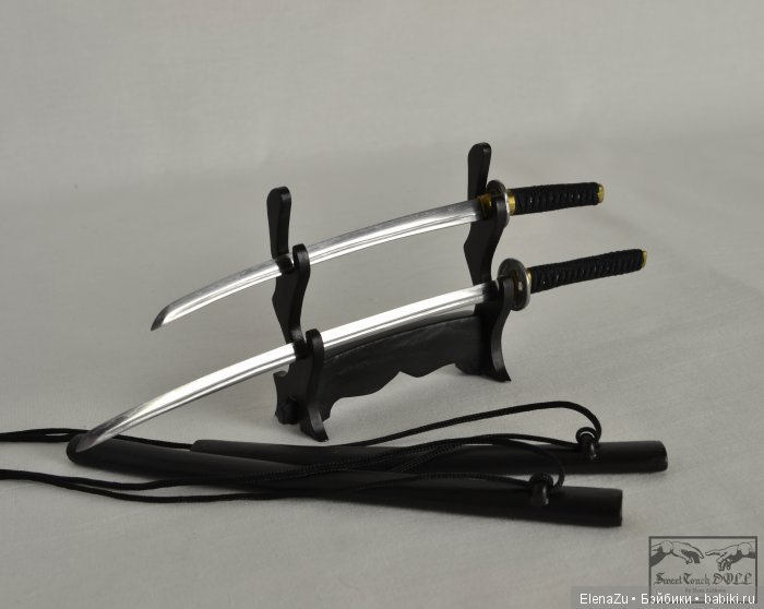 Самурай от SweetTouchDoll. Шарнирная кукла из фарфора