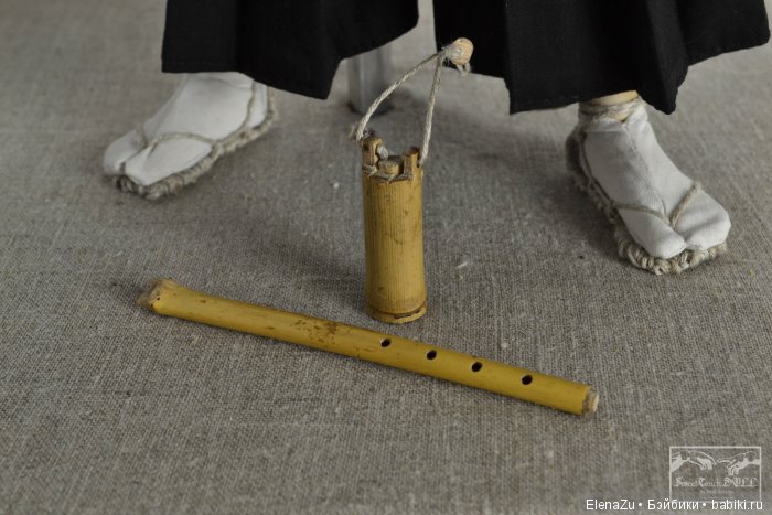 Самурай от SweetTouchDoll. Шарнирная кукла из фарфора