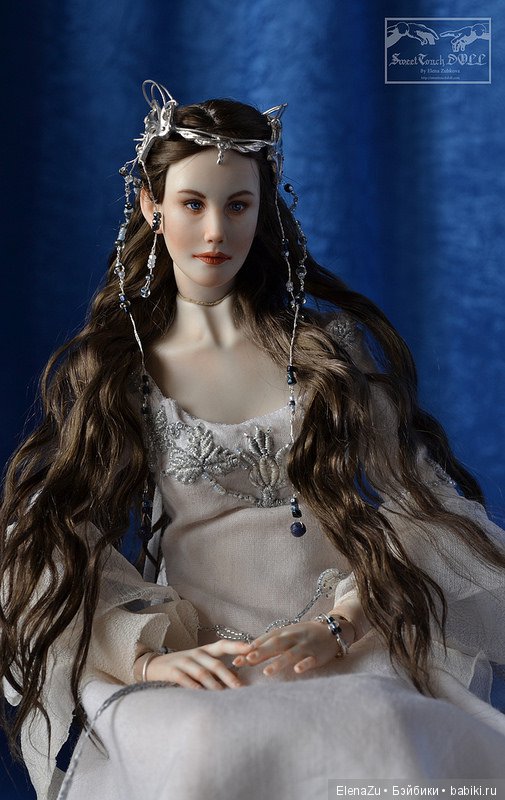 Арвен Ундомиэль, шарнирная кукла своими руками от SweetTouchDoll (фото 6)