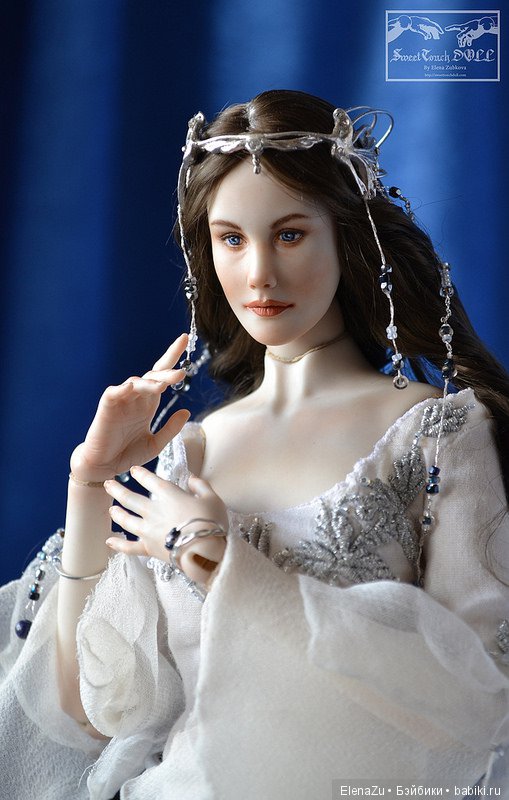 Арвен Ундомиэль, шарнирная кукла своими руками от SweetTouchDoll (фото 5)