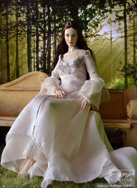 Арвен Ундомиэль, шарнирная кукла своими руками от SweetTouchDoll (фото 8)