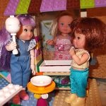 Lego – инструкции.  Часть 4 – Качели, мебель, 2-этажный дом-угол.