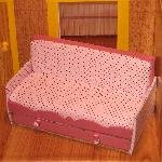 Диван клееный. Творим волшебство для малышек обитсу