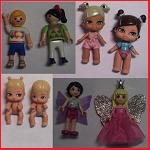 Куколки-малютки не более 7см, которые хранятся у меня