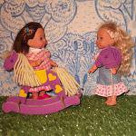 Сегодня делаем игрушки для кукол-малышек (до 16см высотой).