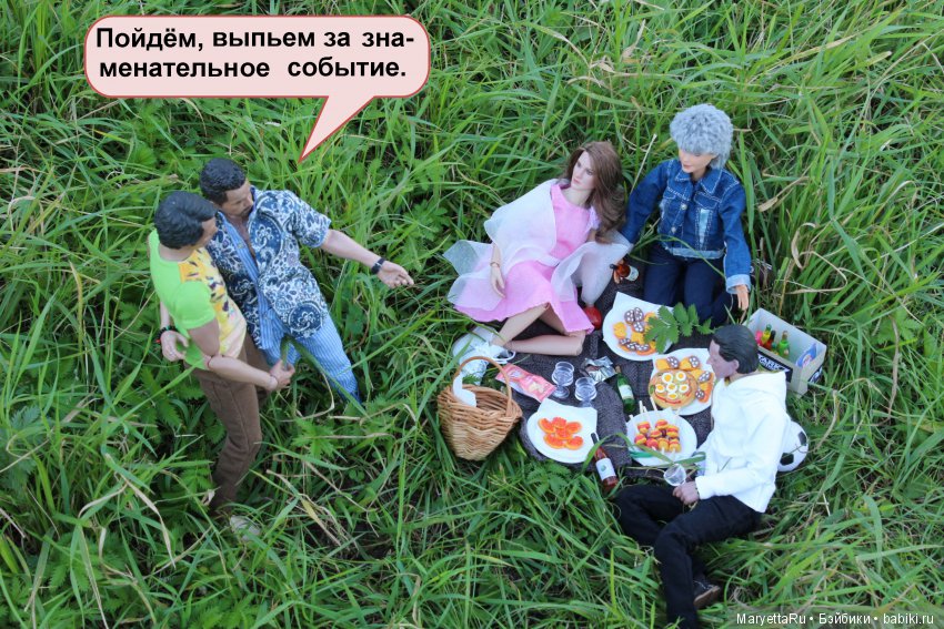 Все на пикник! Часть 4 — Кукольные фотоистории и сериалы: комиксы