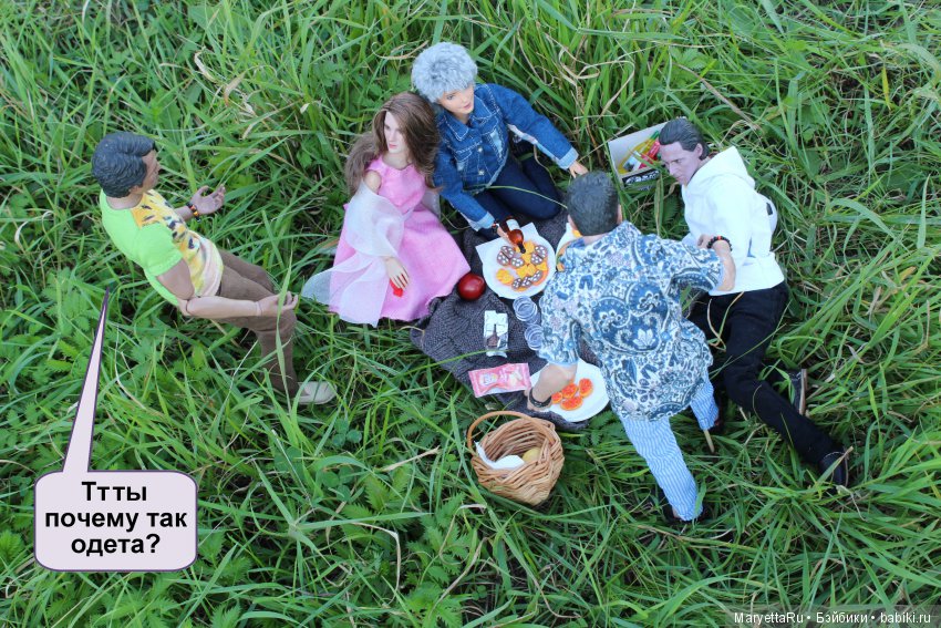 Все на пикник! Часть 4 — Кукольные фотоистории и сериалы: комиксы