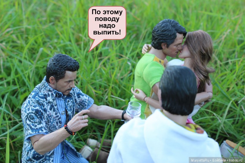 Все на пикник! Часть 5 — Кукольные фотоистории и сериалы: комиксы (фото 7)