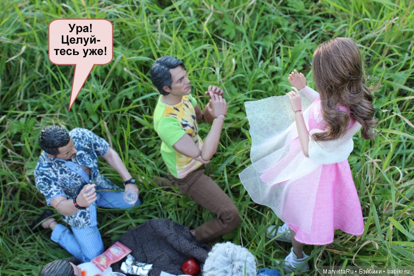 Все на пикник! Часть 5 — Кукольные фотоистории и сериалы: комиксы (фото 5)