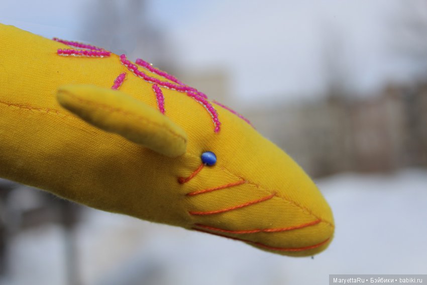 Солнечный Кит | Бэйбики Солнечный Кит — Текстильные игрушки и примитивы: кофейные (фото 3)