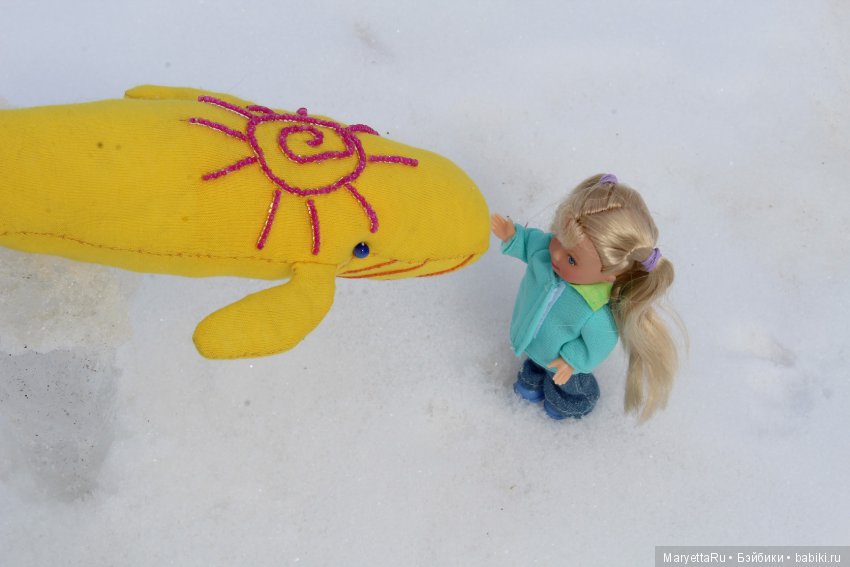 Солнечный Кит | Бэйбики Солнечный Кит — Текстильные игрушки и примитивы: кофейные (фото 5)