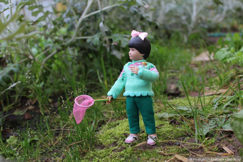 Мелоди и бабочка — Экшн