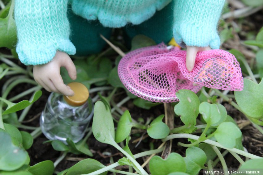 Мелоди и бабочка — Экшн