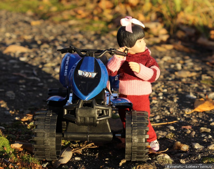 Мелоди и велосипеды — Экшн (фото 9)