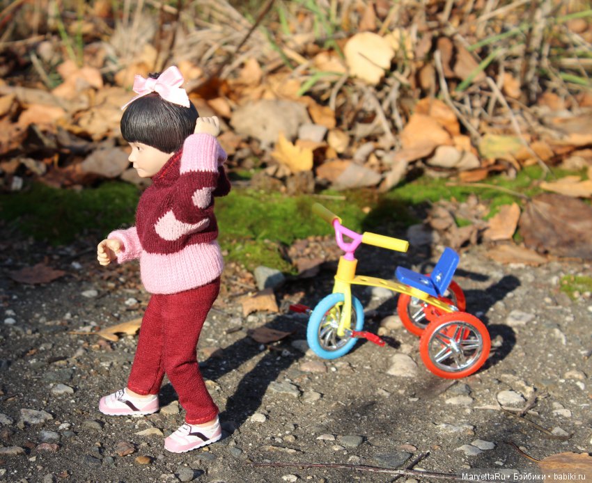 Мелоди и велосипеды — Экшн (фото 5)