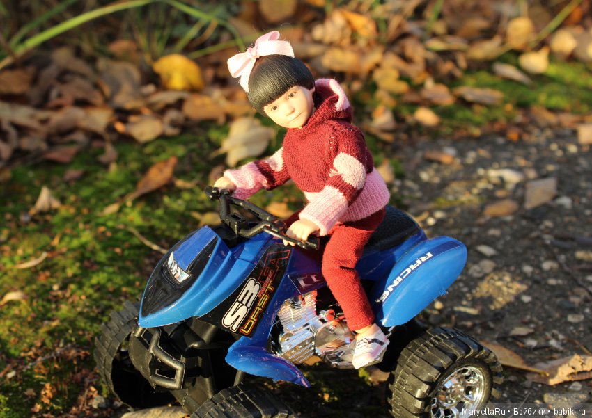 Мелоди и велосипеды — Экшн