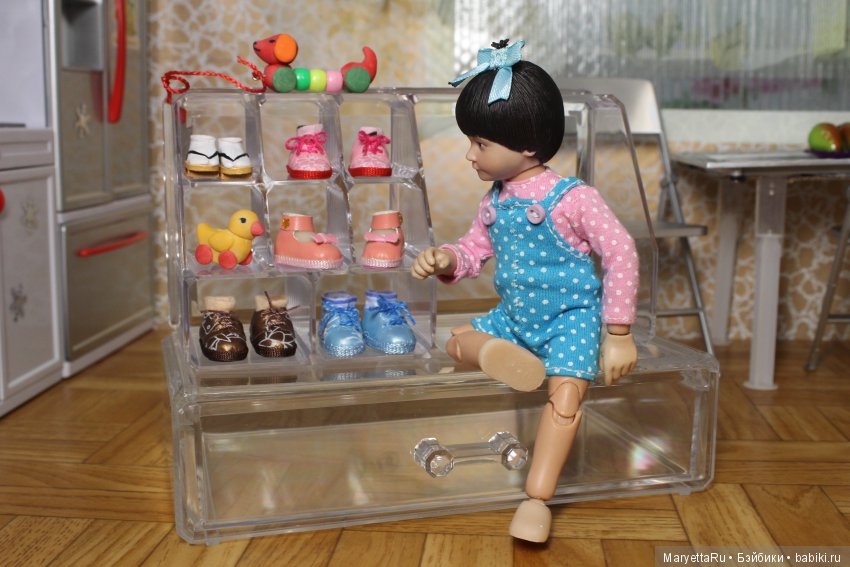 Концепция обуви для Lakor baby 1/6 от Worldbox