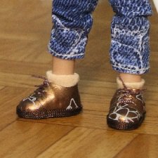 Концепция обуви для Lakor baby 1/6 от Worldbox