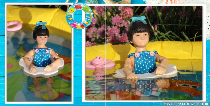 Коллекция фотоальбомов. В бассейне (фото 8)