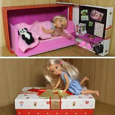 Комната-кровать в коробочке или Как сделать подарок самой себе