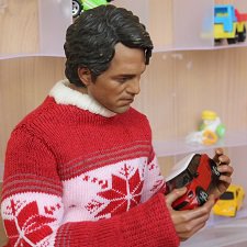 Дед Мороз и эльфы. Колёсный цех