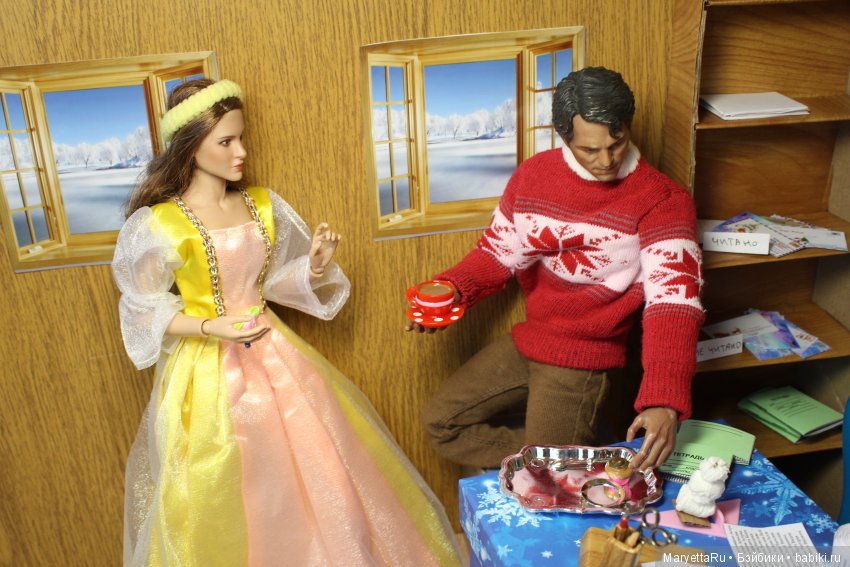 Дед Мороз и эльфы. Дедушкин список