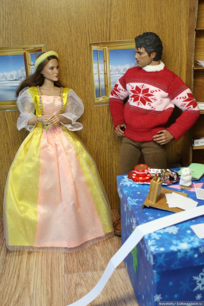 Дед Мороз и эльфы. Дедушкин список