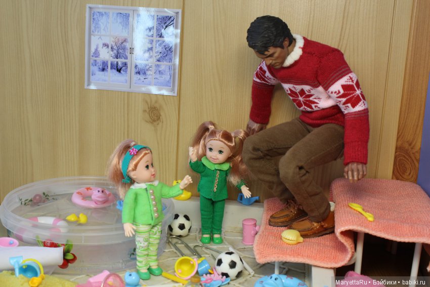 Дед Мороз и эльфы. Летний цех