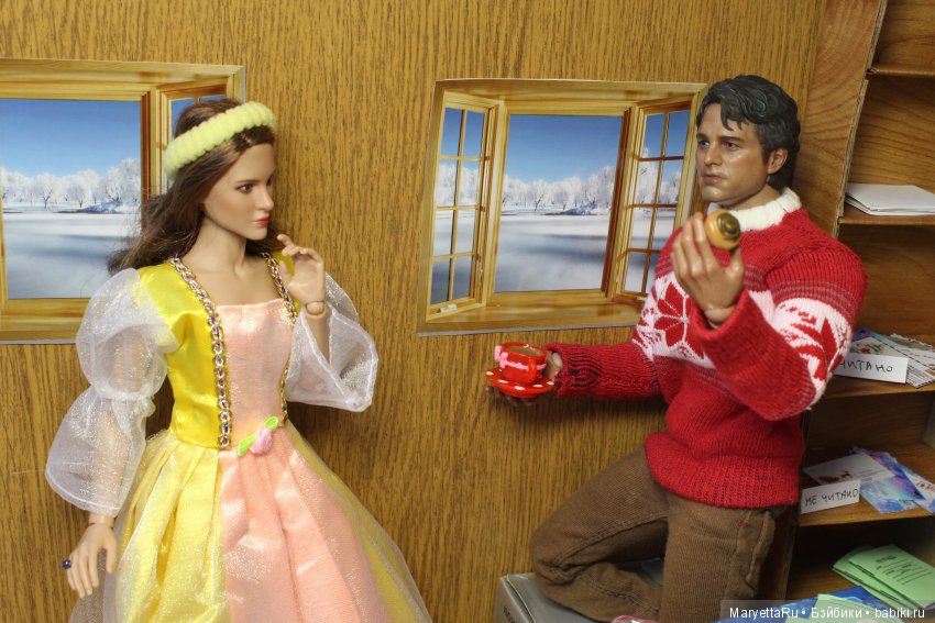 Дед Мороз и эльфы. Дедушкин список