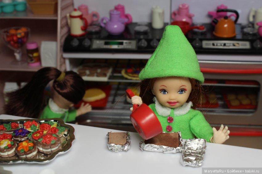 Дед Мороз и эльфы. Кондитерский цех (фото 4)