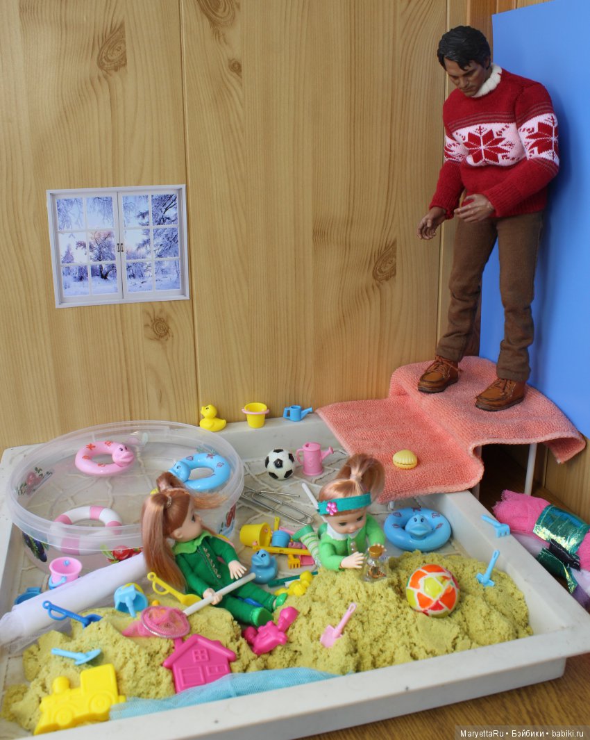 Дед Мороз и эльфы. Летний цех