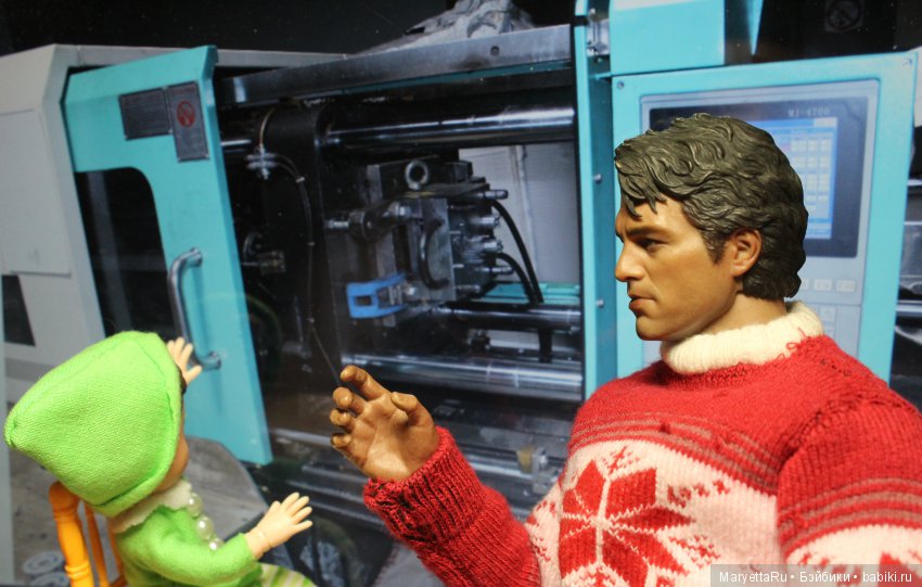 Дед Мороз и эльфы. Литейный цех (фото 3)